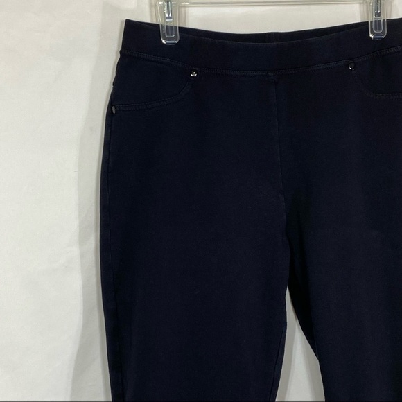 JM Collection Cotton Blend Soft Ponte Pull-On Pants - Picture 2 of 6